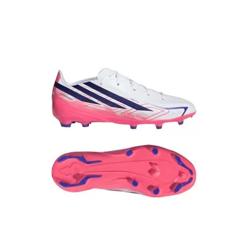 ADIDAS F50 HYPERFAST LEAGUE FG J - FTWWHT/SOLPUR/SOLTUR