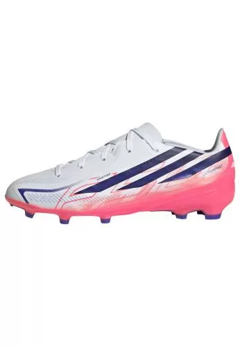 ADIDAS F50 HYPERFAST LEAGUE FG J - FTWWHT/SOLPUR/SOLTUR