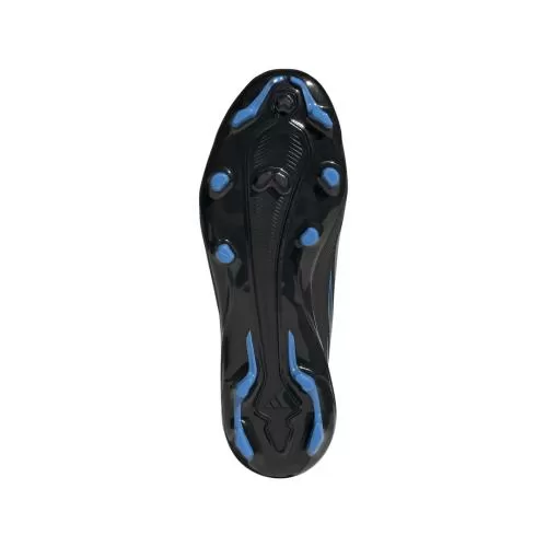 ADIDAS F50 HYPERFAST LEAGUE FG J - CBLACK/CBLACK/LURABL