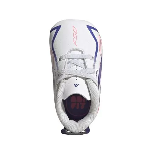 ADIDAS F50 HYPERFAST CRIB I - FTWWHT/SOLPUR/SOLTUR