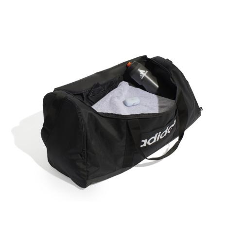Preview: ADIDAS LINEAR DUFFEL L NS - BLACK/BLACK/WHITE