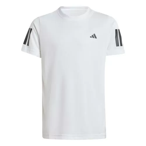 ADIDAS B CLUB 3STR TEE - WHITE