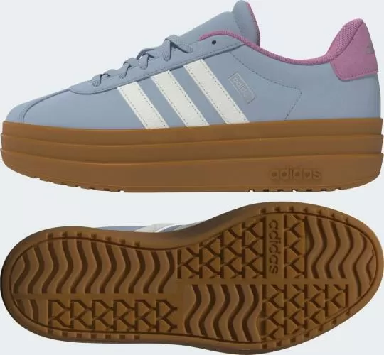 ADIDAS VL COURT BOLD J - CRSK/CWHITE/STTRBL