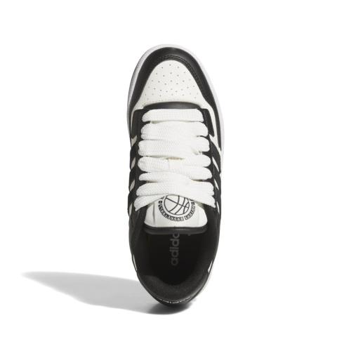 Preview: ADIDAS RAPID COURT LOW J - CBLACK/CLOWHI/FTWWHT