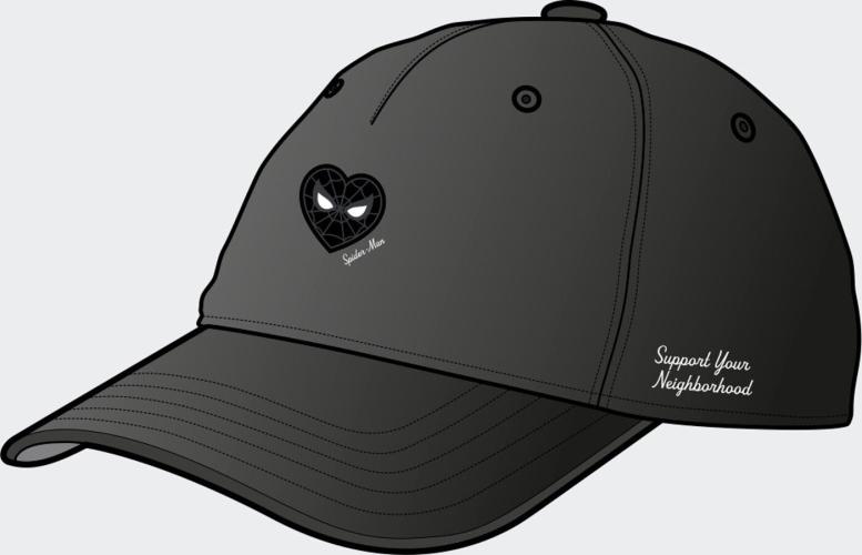 ADIDAS SPIDERMAN CAP - BLACK
