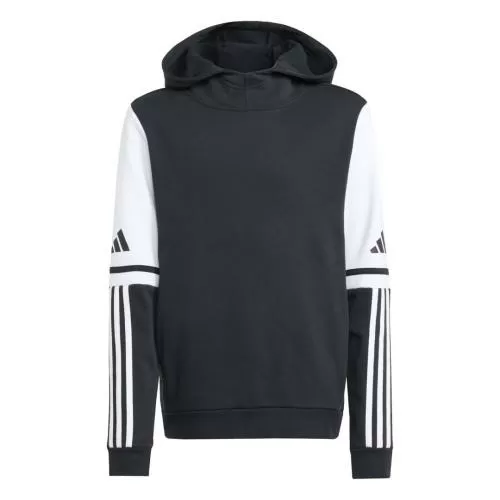 ADIDAS SQ25 SW HOOD Y - BLACK/WHITE