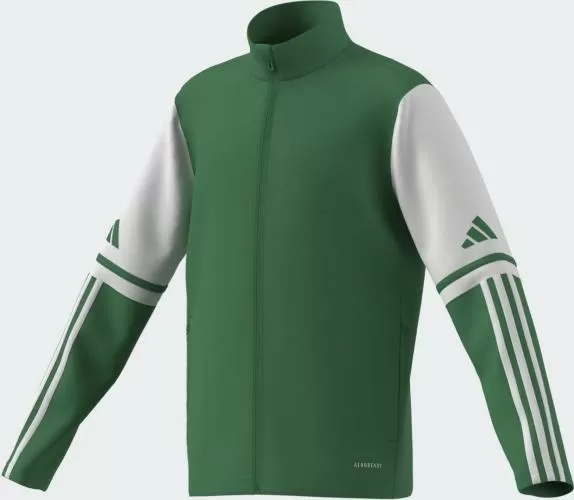 ADIDAS SQ25 TR JKT Y - TEAGRN/WHITE