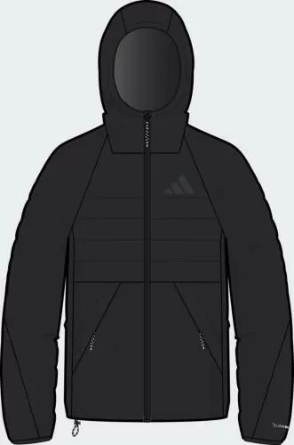 ADIDAS MT INS HO JKT - BLACK/BLACK