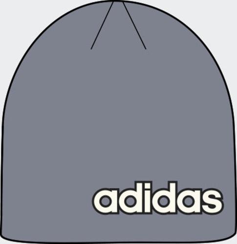 ADIDAS LIN BEANIE - SLATE/BLACK/OWHITE