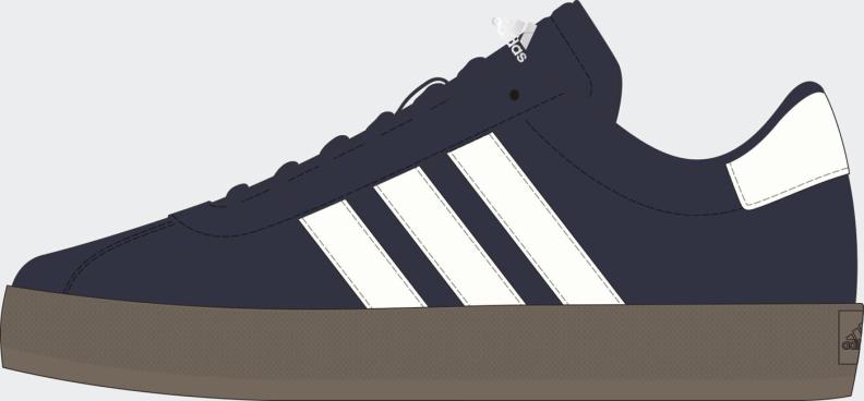 ADIDAS VL COURT 3.0 K - NINDIG/CWHITE/GUM5