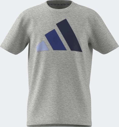 Preview: ADIDAS J BL TEE 160 - LGREYH/GLOBLU/ROYBLU/