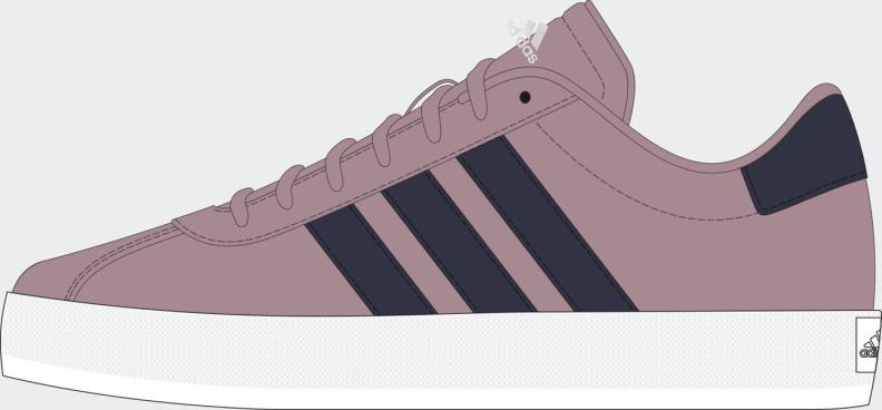 Preview: ADIDAS VL COURT 3.0 K - MAGMAU/NINDIG/FTWWHT