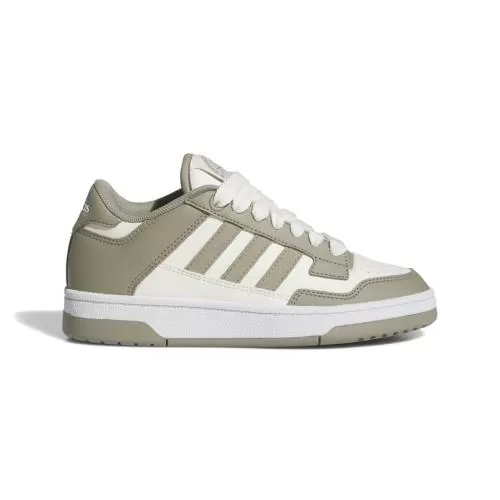ADIDAS RAPID COURT LOW J - SILPEB/CLOWHI/FTWWHT