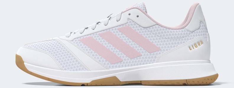 Preview: ADIDAS Ligra 8 W - FTWWHT/DISPIN/GOLDMT