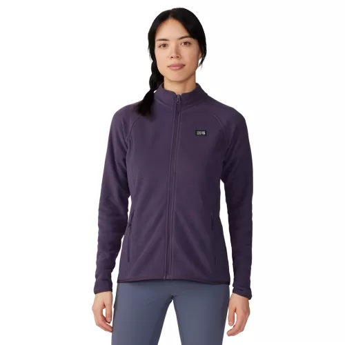 Mountain Hardwear Damen Microchill™ Full Zip Jacket VIOLETT Mountain Hardwear Damen Microchill™ Full Zip Jacket VIOLETT