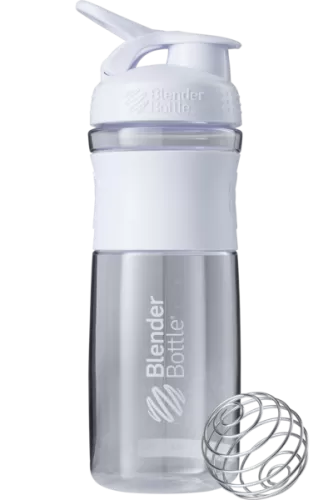 BlenderBottle SportMixer Flip - White, 820 ml