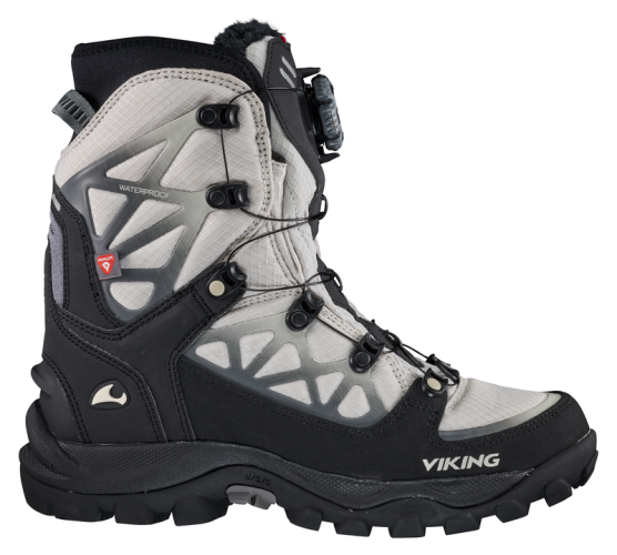 Preview: VIKING Trekkingschuh CONSTRICTOR 3 High WP BOA - lt.grey/black