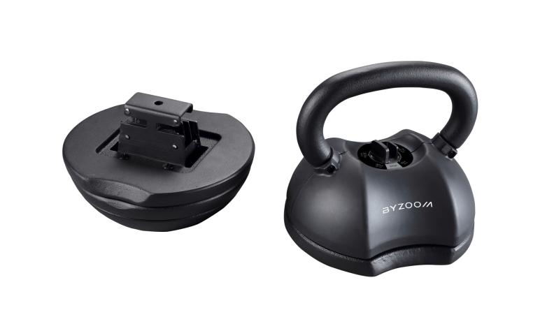 Preview: Byzoomfitness Pure Series 18.1Kg adjustable kettlebell - black