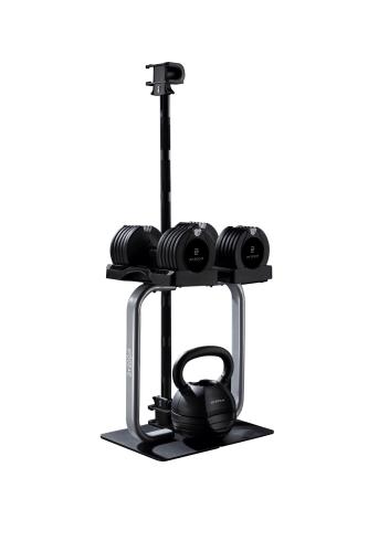 Preview: Byzoomfitness Hantelständer für die 5.6/11.3/12.5Kg verstellb.n Hanteln - schwarz