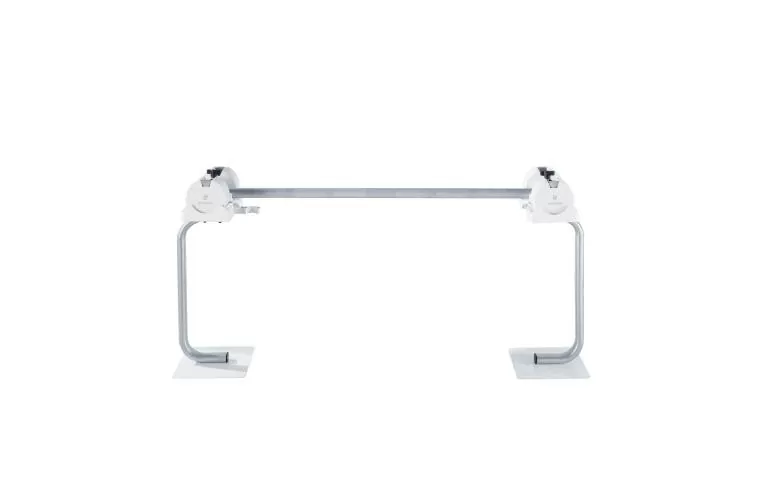 Byzoomfitness Dumbbell stand for 5.6/11.3/12.5Kg adjustable dumbbells - white