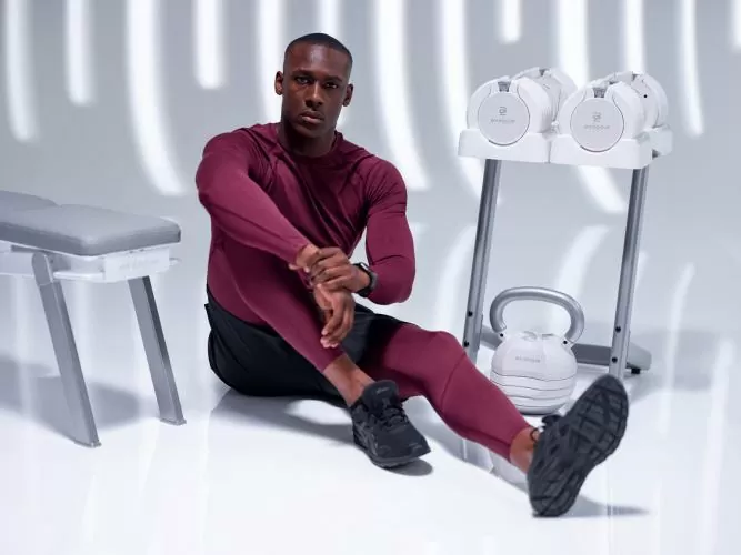 Byzoomfitness Pure Series 25Kg verstellb. Hantel - weiss