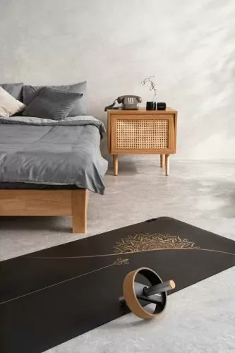 Byzoomfitness Ab roller+ - black