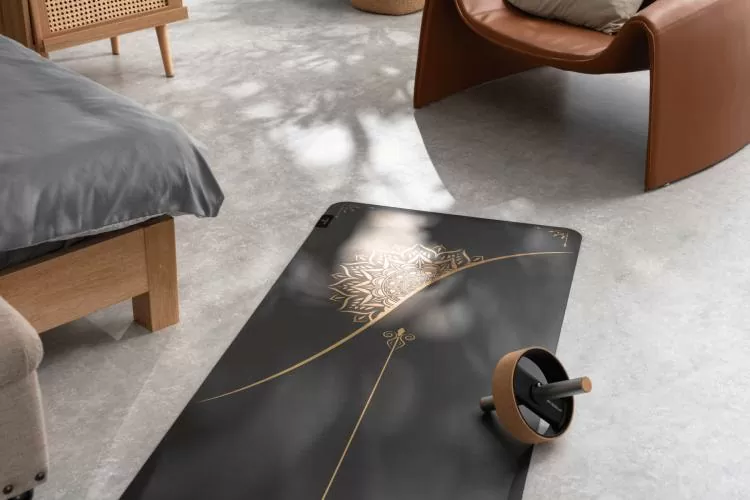 Byzoomfitness PU yoga mat - black