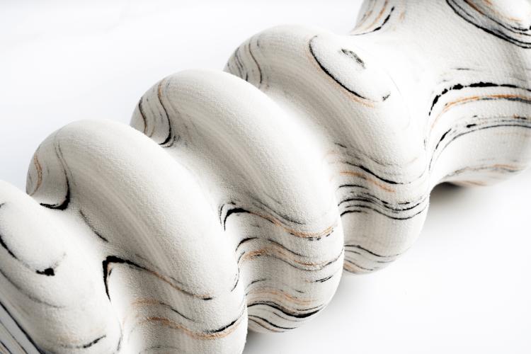 Preview: Byzoomfitness Foam roller intense - white