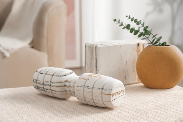 Preview: Byzoomfitness Foam roller standard - white