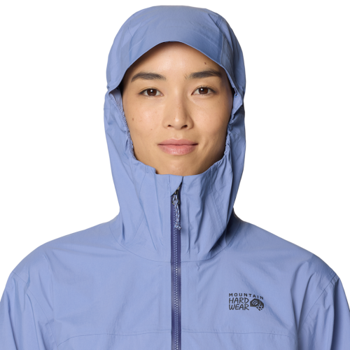 Preview: Mountain Hardwear Damen Cloud Cipher™ Hooded Jacket BLAU