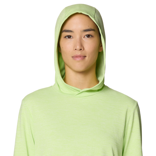 Preview: Mountain Hardwear Damen Sunblocker Long Sleeve Hoody GELB