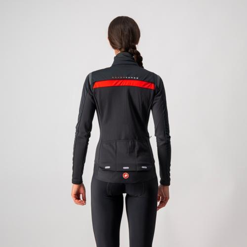 Preview: Castelli Alpha RoS 2 W Light Jacket - Light Black