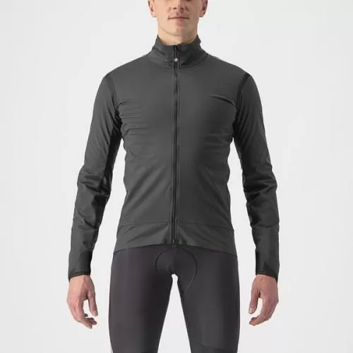 Castelli Alpha Ultimate Insulated Jacket - Dark Gray/Black-Dark Gray