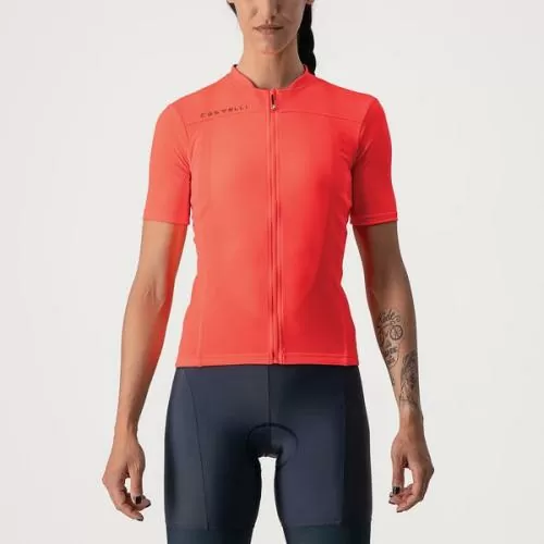 Castelli Anima 3 Jersey - Brilliant Pink/Dark Steel Blue