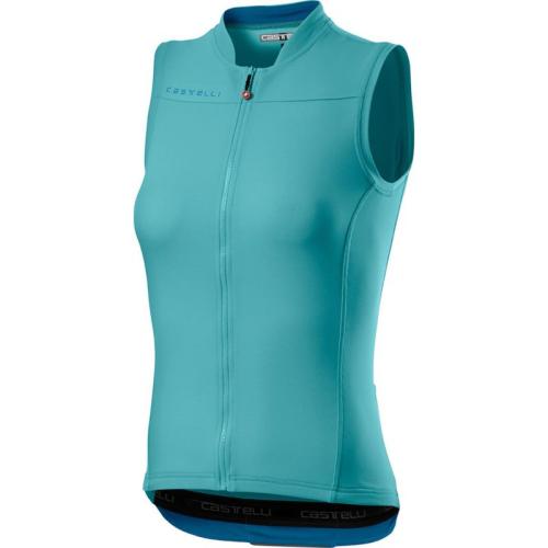 Preview: Castelli Anima 3 Sleeveless - Celeste/Marine Blue