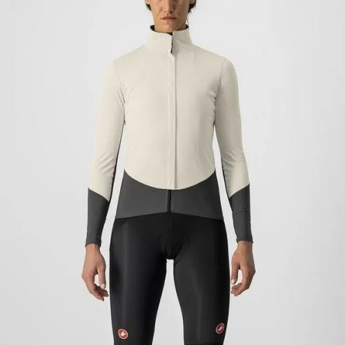 Castelli Beta RoS W Jacket - Chalk/Dark Gray