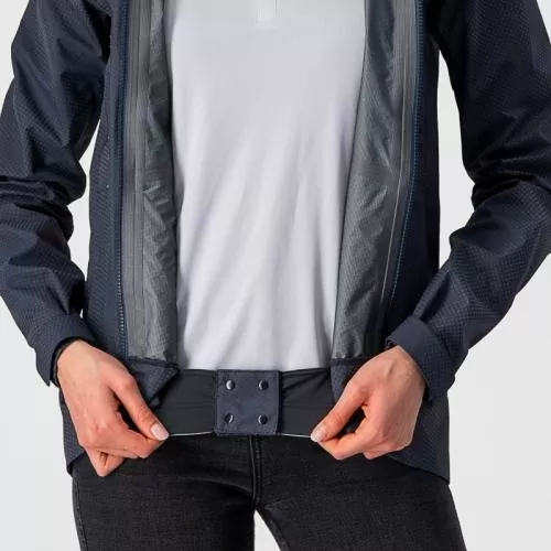 Castelli Commuter W Reflex Jacket - Dark Steel Blue