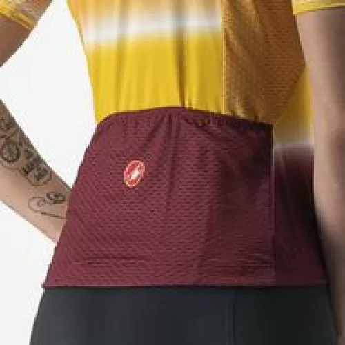 Castelli Dolce Jersey - Sand/Bordeaux