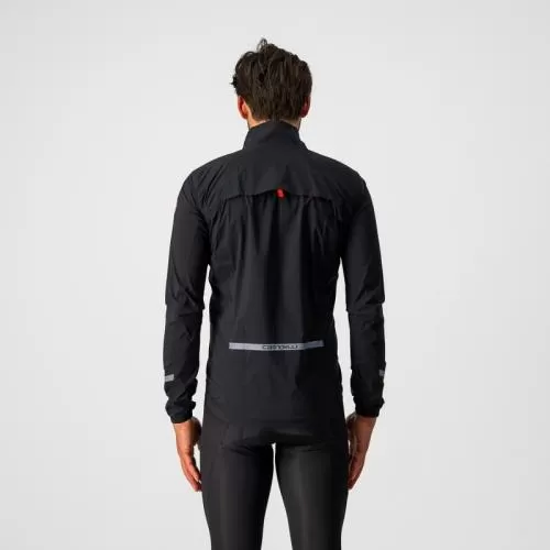 Castelli Emergency 2 Rain Jacket - Light Black