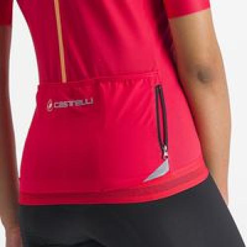 Castelli Endurance W Jersey - Hibiscus