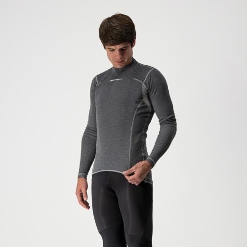 Preview: Castelli FLANDERS WARM Long Sleeve - Gray