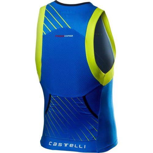 Preview: Castelli Free Tri Top - Drive Blue