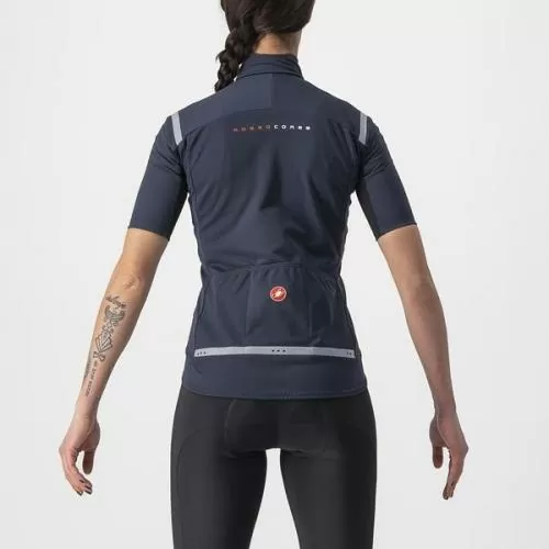 Castelli Gabba RoS 2 W - Savile Blue/Silver Reflex
