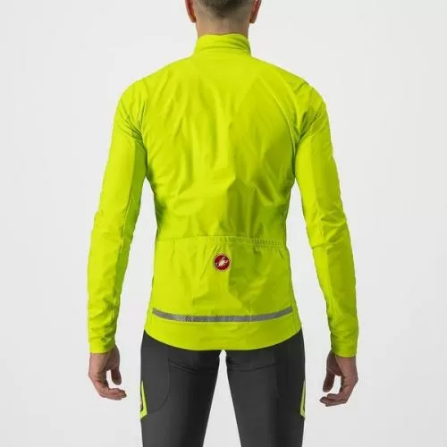 Castelli Go Jacket - Electric Lime/Black