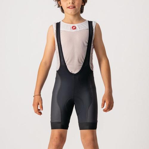 Preview: Castelli Jr Competizione Bibshort - Black/White