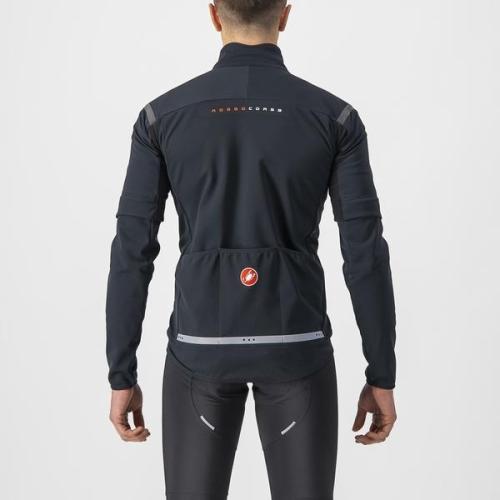 Preview: Castelli Perfetto RoS 2 Convertible Jacket - Light Black/Black Reflex