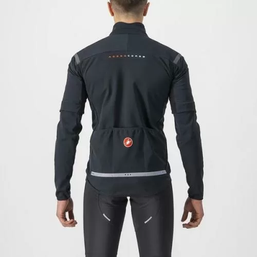 Castelli Perfetto RoS 2 Convertible Jacket - Light Black/Black Reflex