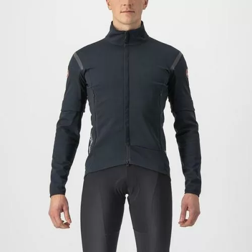 Castelli Perfetto RoS 2 Convertible Jacket - Light Black/Black Reflex