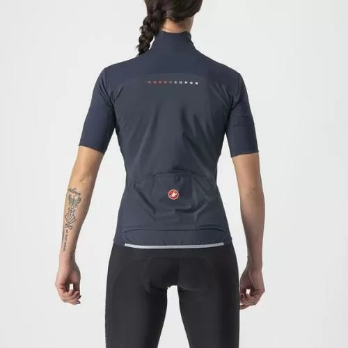 Castelli Perfetto RoS 2W Wind Jersey - Savile Blue