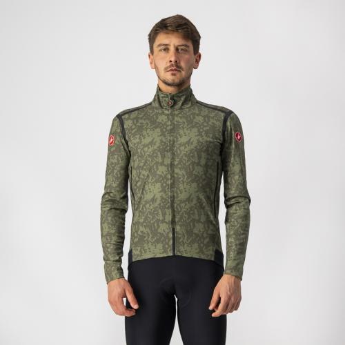 Preview: Castelli Perfetto RoS Long Sleeve - Military Green/Light Military-Black